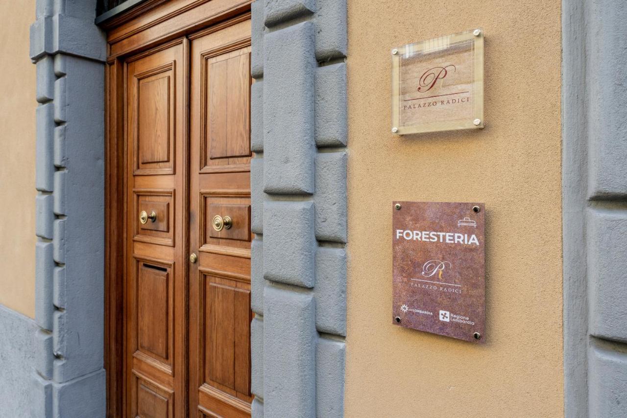 Foresteria Di Palazzo Radici Bergamo Buitenkant foto